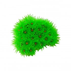 dm Décor d'aquarium en silicone Corail Vert SH-215B