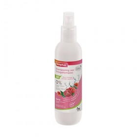 Beaphar Spray Shampoing sec Bio Aloe Vera, Coquelicot & Grenade Beaphar 200 ml 17376