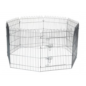 Nobby Parc à lapin hexagonal 76x61cm - 8 panneaux Nobby 81082