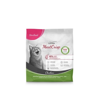 Platinum CROQUETTES CHAT STÉRILISÉ MEATCRISP - PLATINUM, POULET 4260208741426