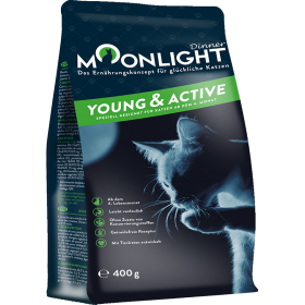 Moonlight CROQUETTES CHAT ADULTE - MOONLIGHT, JEUNE & ACTIF - 400 GR 81901