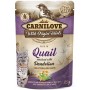 Pochon Carnilove Grain free Stérilisé Caille & Pissenlit 85 g