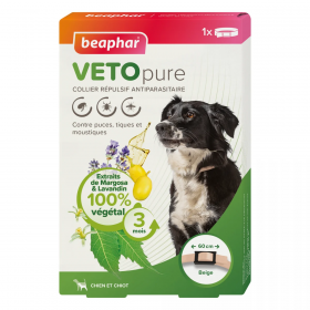 Beaphar Collier répulsif antiparasitaire Chiot & Chien Beaphar VETO...