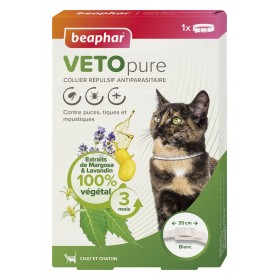 Beaphar Collier répulsif antiparasitaire Chaton & Chat Beaphar VETO...
