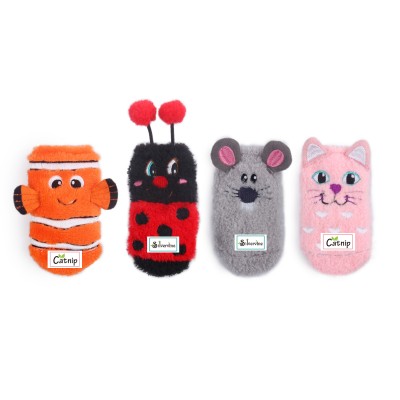 Chaussette Peluche Mignonne pour Chat Display 2