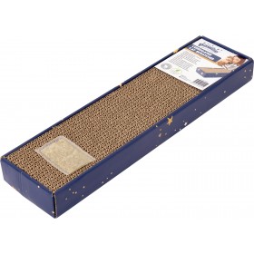 Grattoir Narrow en Carton avec Herbe à Chat
