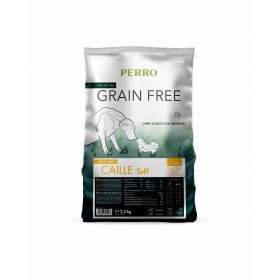 Croquettes Perro Grain Free - Adulte Mini Caille Tendre