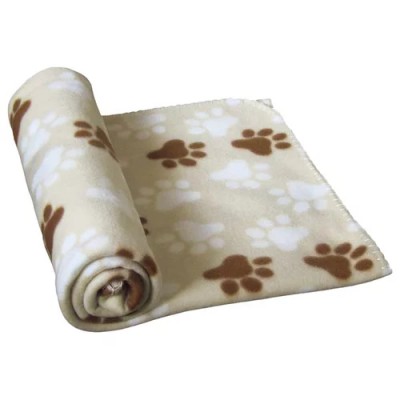 Plaid en Polaire pour Chien et Chat motif Pattes