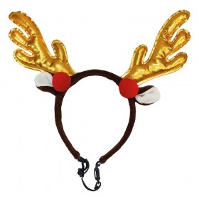 Serre tête de Renne de Noël pour Chien