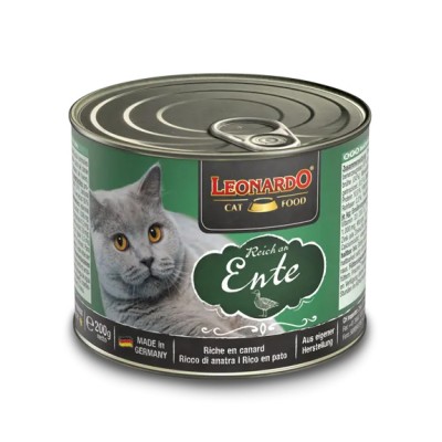 Pâtée au Canard pour Chat - Leonardo