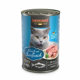 Pâtée au Poisson de la mer pour Chat - Leonardo