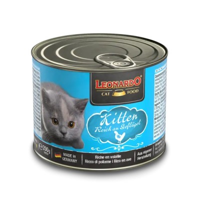 Pâtée à la Volaille pour Chaton - Leonardo