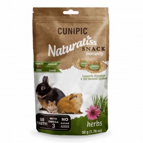 Friandises Naturaliss Immunité aux Herbes pour Rongeurs - Cunipic