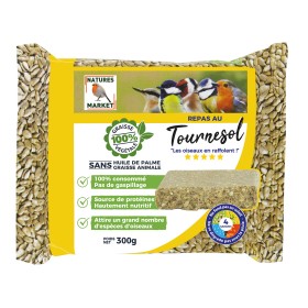 Repas pour Oiseaux au Tournesol 100% Graisse Végétale