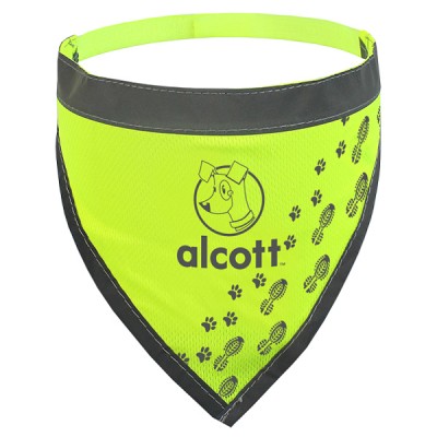 Bandana Néon de Visibilité Nocturne pour Chien