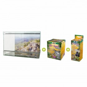 Kit Terrarium + Spot UV + Serrure