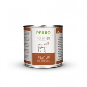 Pâtée pour Chien 'Premium Pur 100 % Cheval' | Perro - Boîte de 200 g