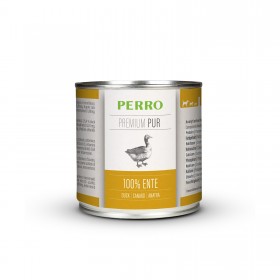 Pâtée pour Chien 'Premium Pur 100 % Canard' | Perro - Boîte de 200 g