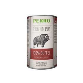 Pâtée pour Chien 'Premium Pur 100 % Buffle' | Perro - Boîte de 410 g
