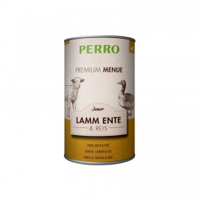 Perro Patée Perro Premium Menue - Junior Agneau, Canard & riz 185050