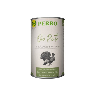Perro Patée Perro Bio Dog - Dinde, Légumes & Pommes de terre 185210
