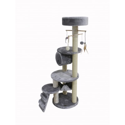 Arbre à Chat 'Ridley' | Katzy - Gris Clair