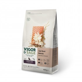 Vigor & Sage Croquettes Vigor & Sage - Racine de Lys, Saumon & Algu...