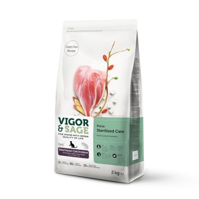 Vigor & Sage Croquettes Vigor & Sage - Feuille de Lotus & agneau - ...