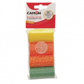 Sachets Ramasse-crottes parfumés aux Agrumes - Camon