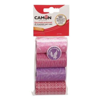 Sachets Ramasse-crottes parfumés à la Lavande - Camon