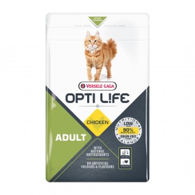 Croquettes Opti Life Adult au Poulet pour Chat - Versele-Laga
