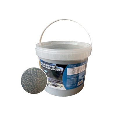 Nourriture pour Esturgeons 3mm 5,5L / 3,5 kg