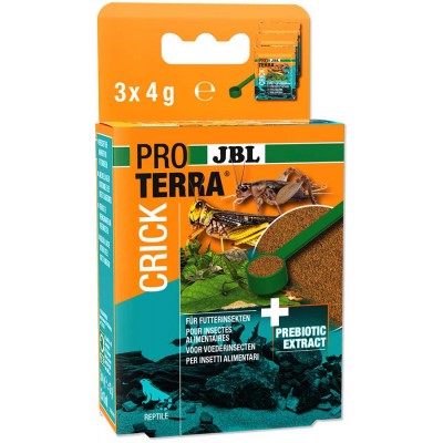 Nourriture Insecte 'ProTerra Crick' | JBL - Packaging