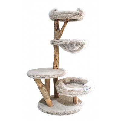 Arbre à Chat 'Luna' | Katzy - Avec Coussins