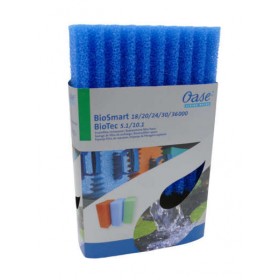 Mousse Bleue pour Filtre Bassin 'BioSmart 18/20/24/30/36000 et BioTec 5.1/10.1' | Oase
