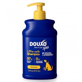 Shampoing Chien Hydratant à l'Avoine 'Skin & Coat Spa' | Douxo - Bouteille de 473 ml