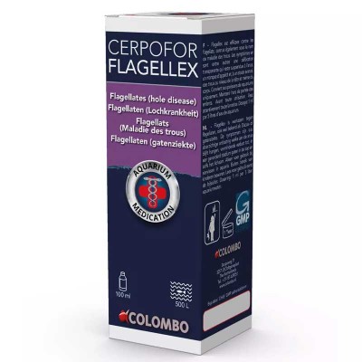 Traitement Antiparasitaire Poisson 'Cerpofor Flagellex' | Colombo - 100 ml