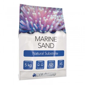 Sable pour Aquarium 'Marine Sand Natural Substrate XS' | Colombo - Sac de 5 kg