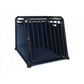 Cage de Voiture pour Chien 'Pro 3' Noir | 4Pets - Fermée