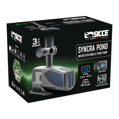Pompe de Filtration pour Bassin 'SyncraPond' | Sicce - Boîte