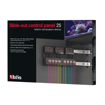 Panneau de Contrôle Coulissant pour Aquarium 'Slide-Out Control Panel 25' | Red Sea