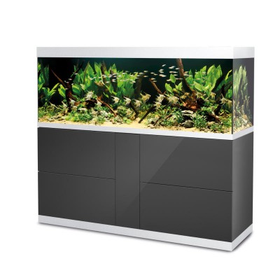 Aquarium avec Meuble 'Highline Optiwhite 600' | Oase - Couleur Anthracite