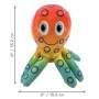 Jouet Chien 'Shieldz Tropics Octopus' | Kong - Dimensions