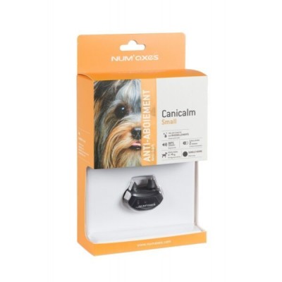 Collier Anti-Aboiement pour Chien 'Canicalm Small' | Num'Axes - Emballage