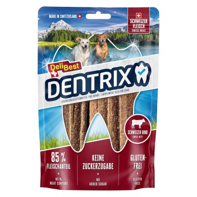 Friandise Dentaire Chien 'Dentrix Bœuf' | DeliBest - Sachet 70 g
