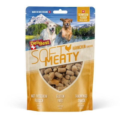 Friandise Chien 'Soft Meaty Poulet' | DeliBest - Sachet 150 g