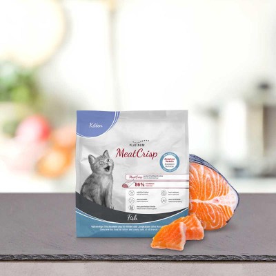 Croquette Chat 'MeatCrisp Kitten Fish' | Platinum - Sac de 400 g