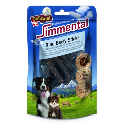 Friandise Chien & Chat 'Beefy Sticks Bœuf Simmental' | DeliBest - Emballage