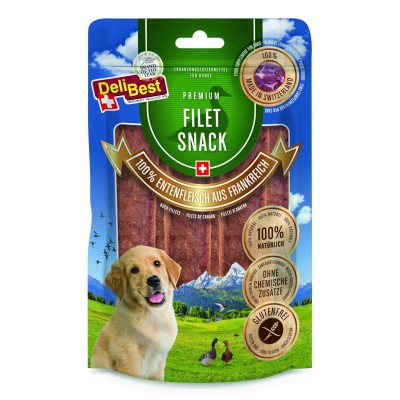 Friandise Chien 'Filet Snack Canard' | DeliBest - Emballage