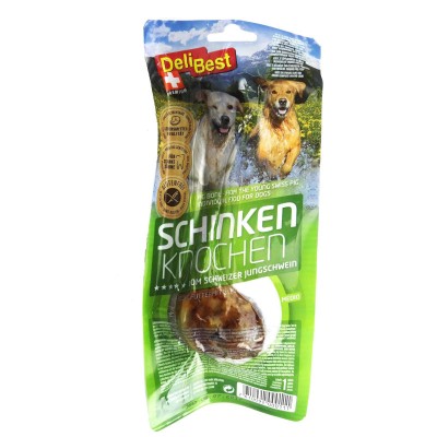 Friandise Chien 'Os de Jambon Medium' | DeliBest - Emballage